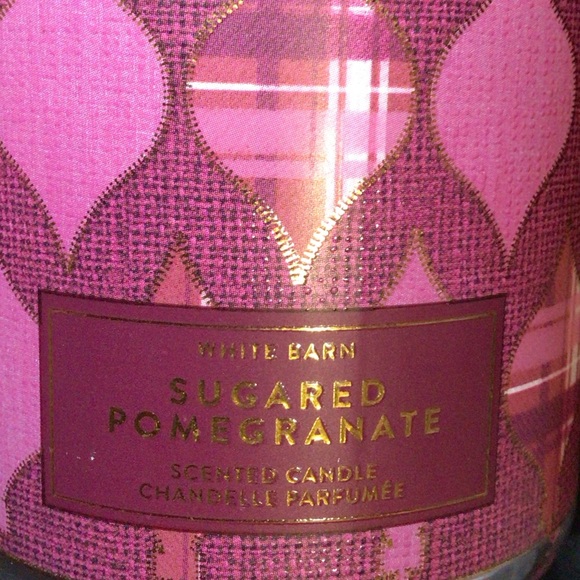 Bath and Body Works “Sugared Pomegranate” Candle (SOLD) - Picture 2 of 4